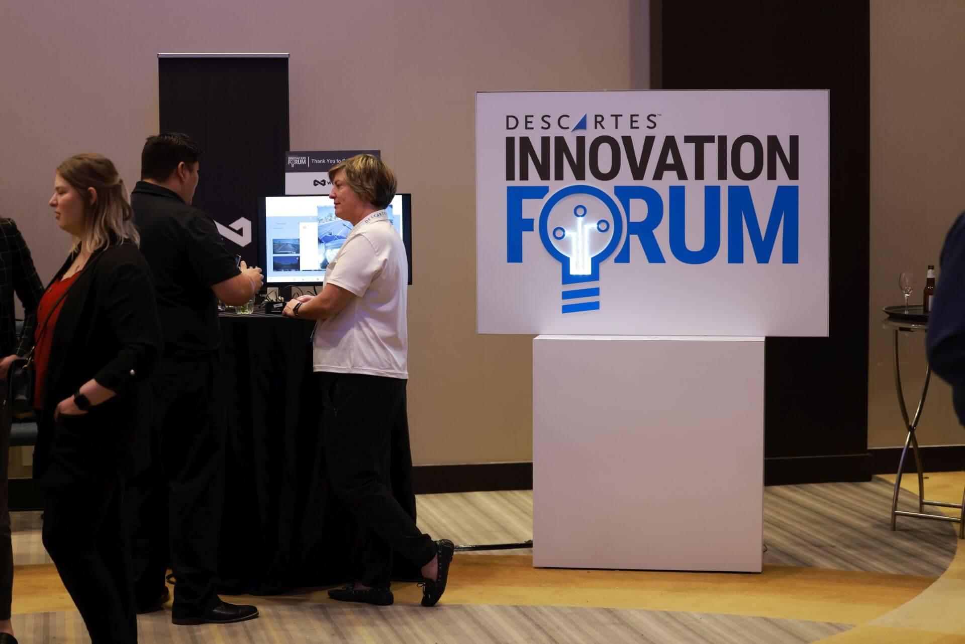 tech fair demo station