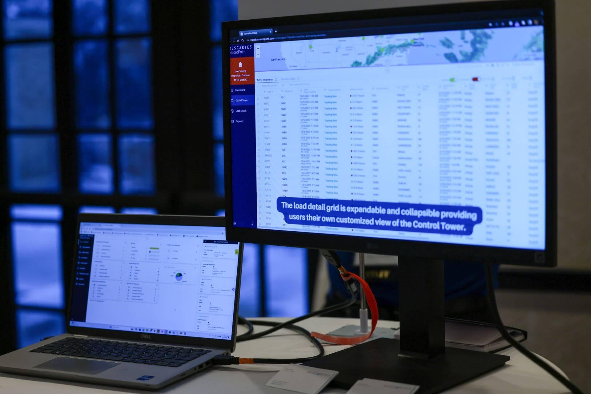 MacroPoint demo station