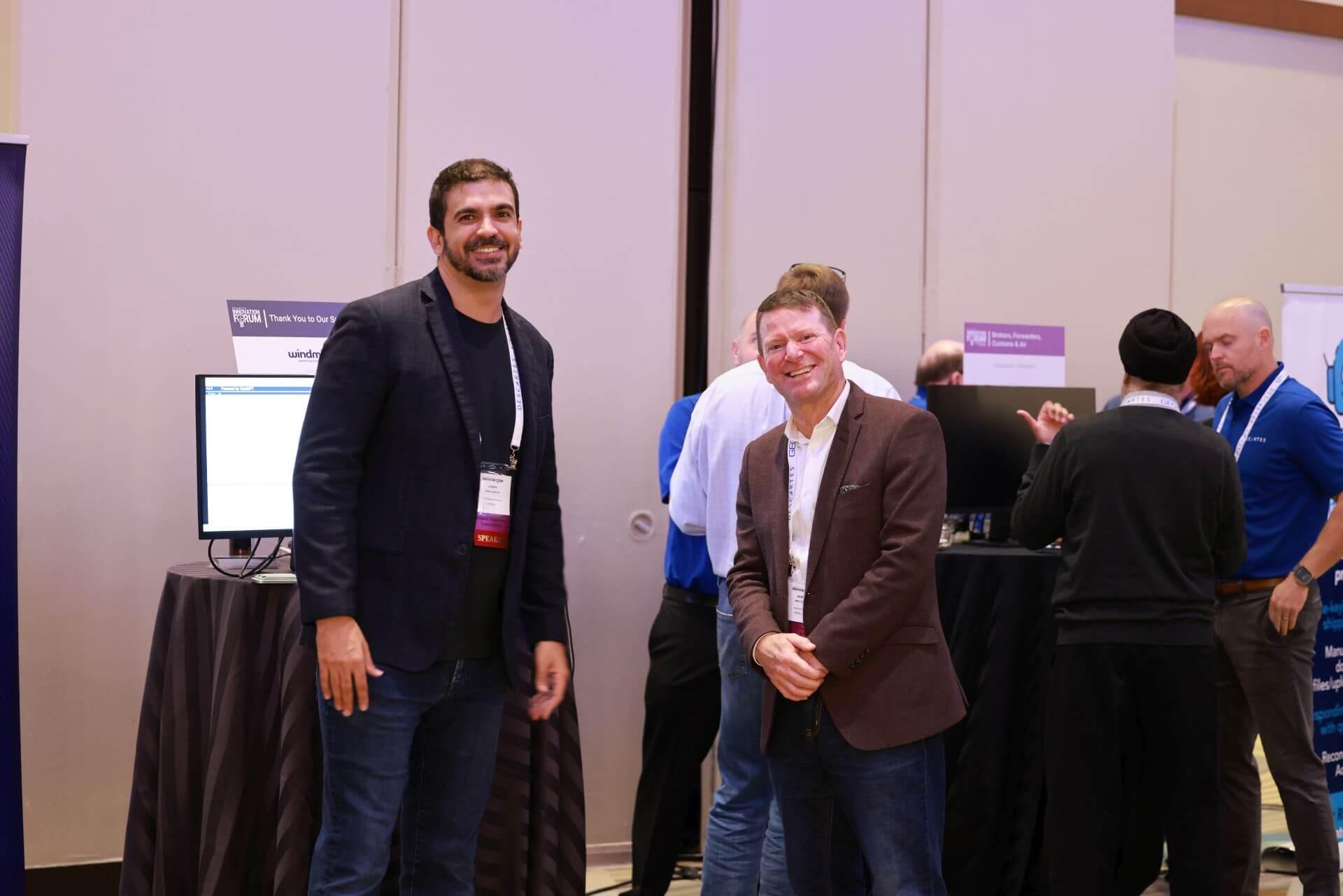 partner tech fair demo and customer
